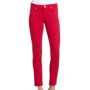 NWT! David Kahn Nikki Pink Skinny jeans size 28